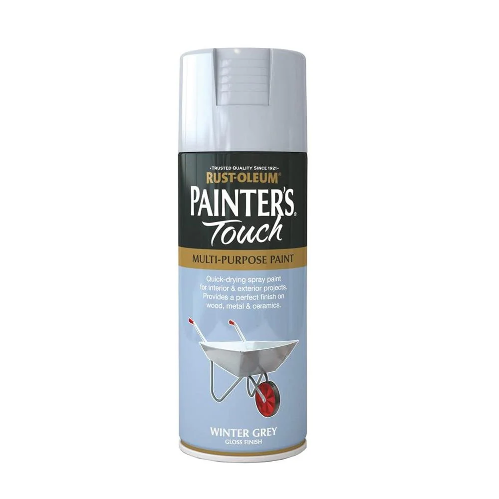 Rustoleum Painters Touch Multi-Purpose Spray Paint 400ml - Winter Grey