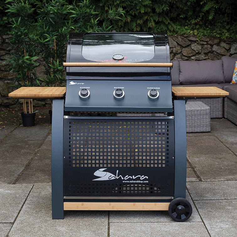 Sahara Supreme S350 3 Burner Gas BBQ