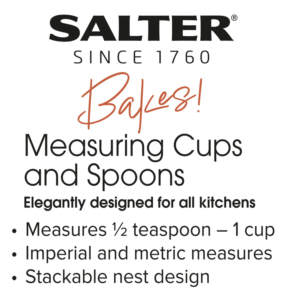 Salter Bakes Measuring Cups & Spoons Set - Image 6
