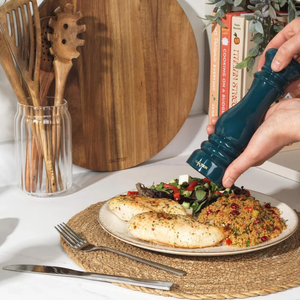 Salter Chester Salt & Pepper Mill – Green - Image 2