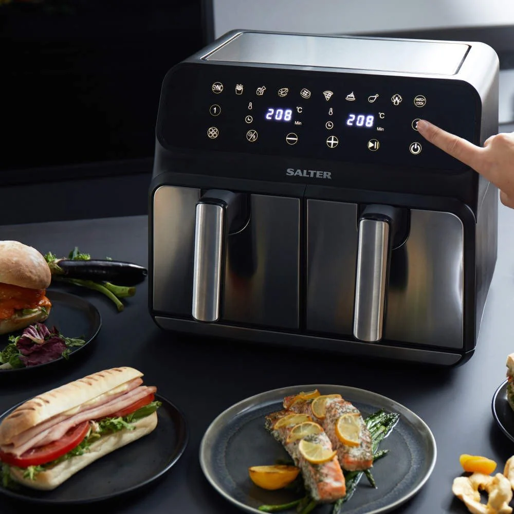 Salter Dual Air Pro Air Fryer - 7.6L - Image 2