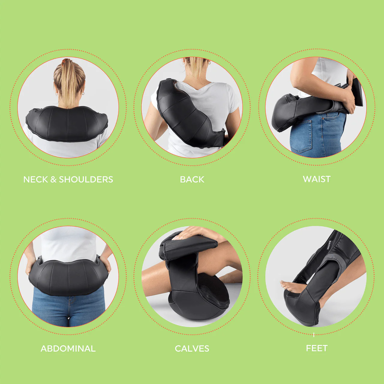 Salter Heated Neck & Back Massager - Image 9
