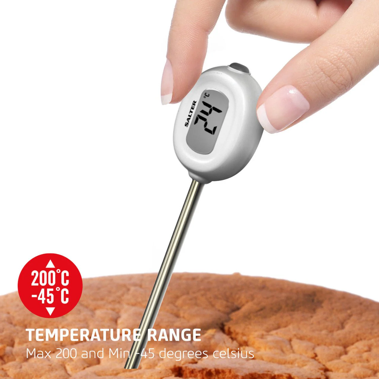 Salter Instant Read Digital Meat Thermometer - Image 3