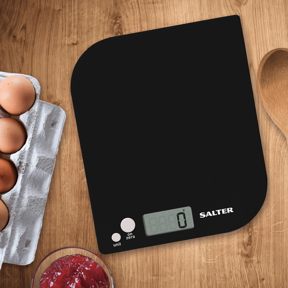 Salter Leaf Digital Kitchen Scale - Black