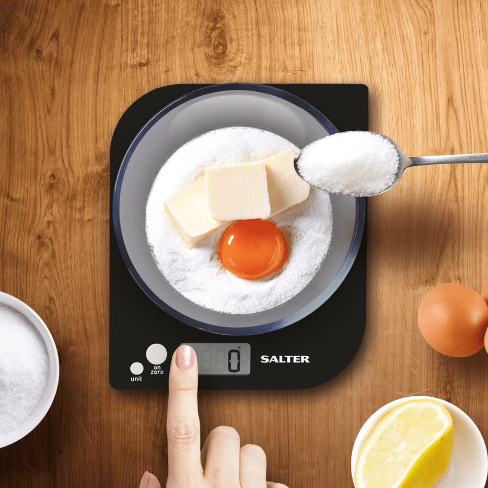 Salter Leaf Digital Kitchen Scale - Black - Image 2