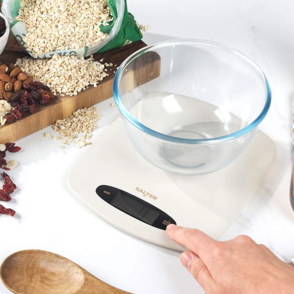 Salter Pebble Digital Kitchen Scale – Stone - Image 2