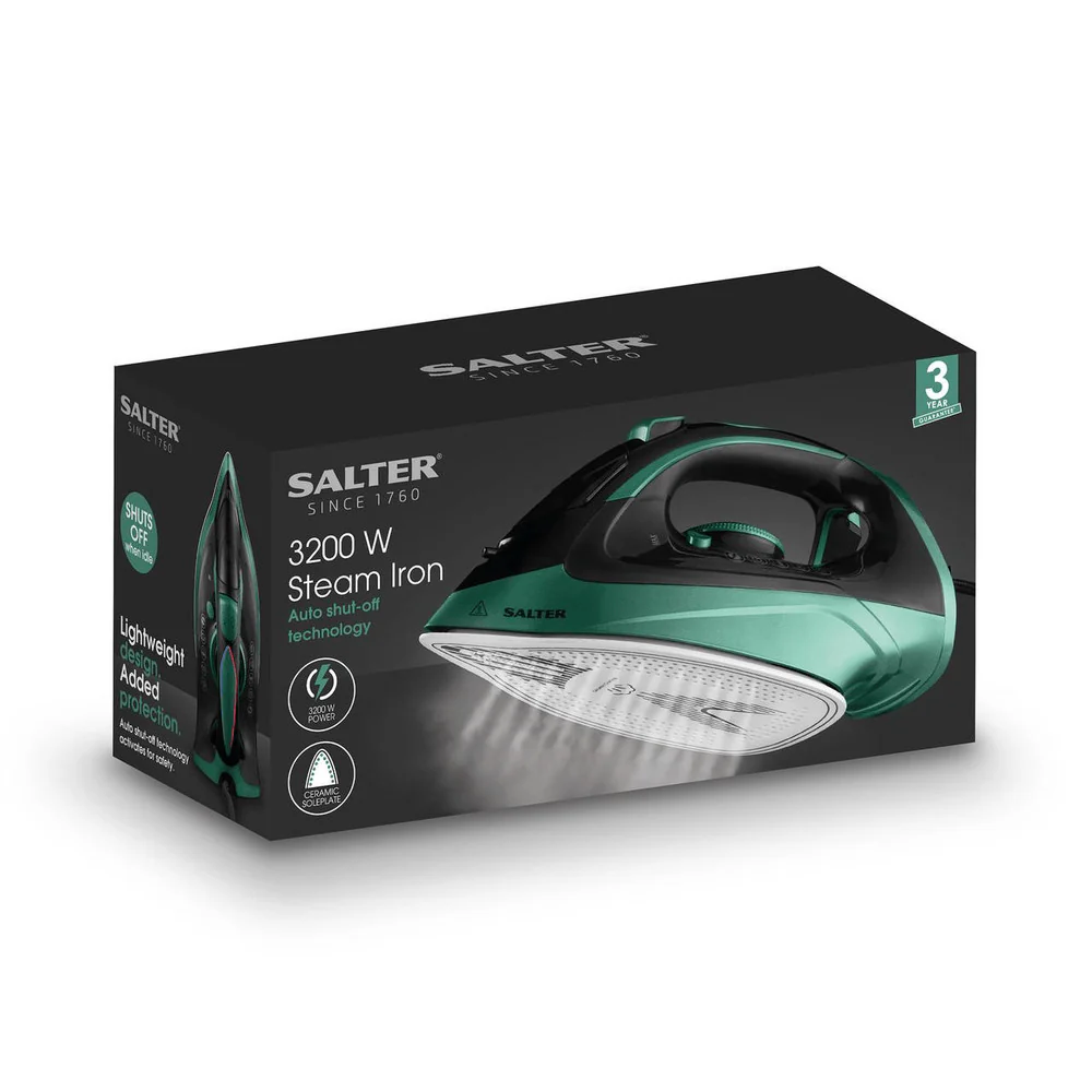 Salter Steam Iron - 3200W