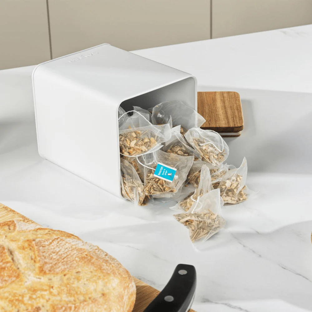 Salter Toronto 3-Piece Canister Set – White - Image 3