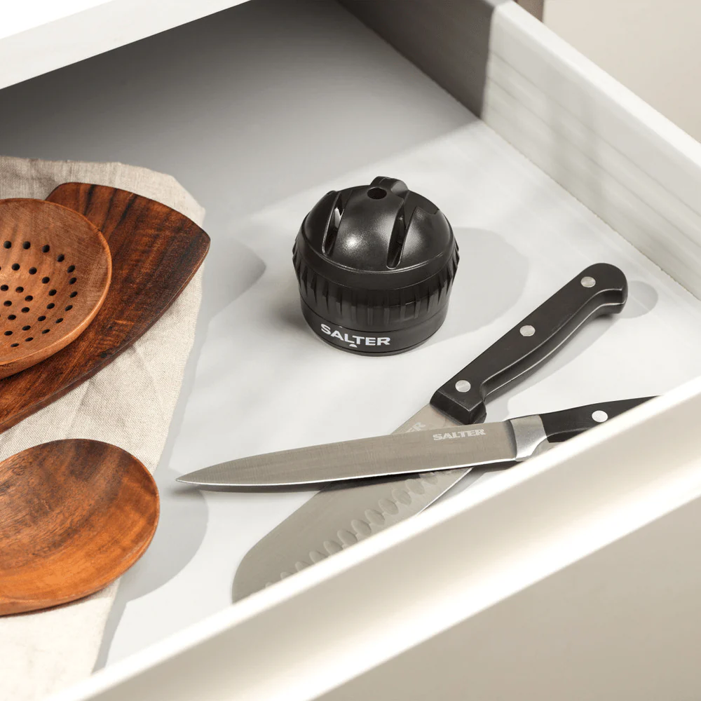 Salter Twist & Lock Manual Knife Sharpener - Image 2