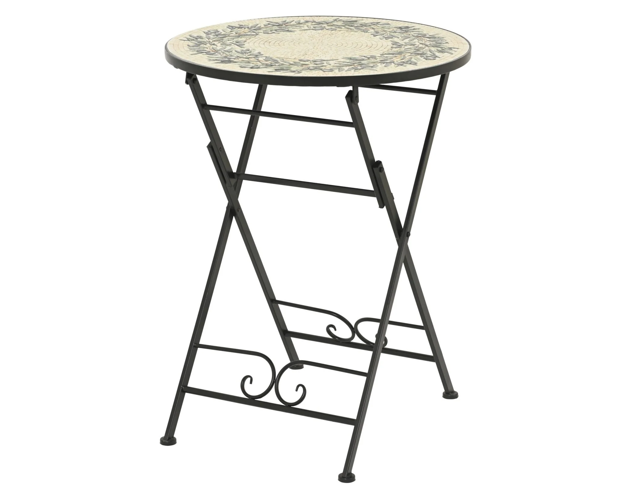 Santorini Olives Mosaic Bistro Set - Image 4