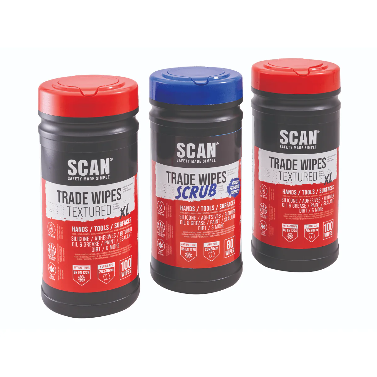 Scan Tradewipes Triple Pack