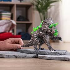 Schleich Eldrador Stone Triceratops - Image 2