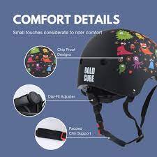 Boldcube Scooter Helmet (S): Black - Image 7
