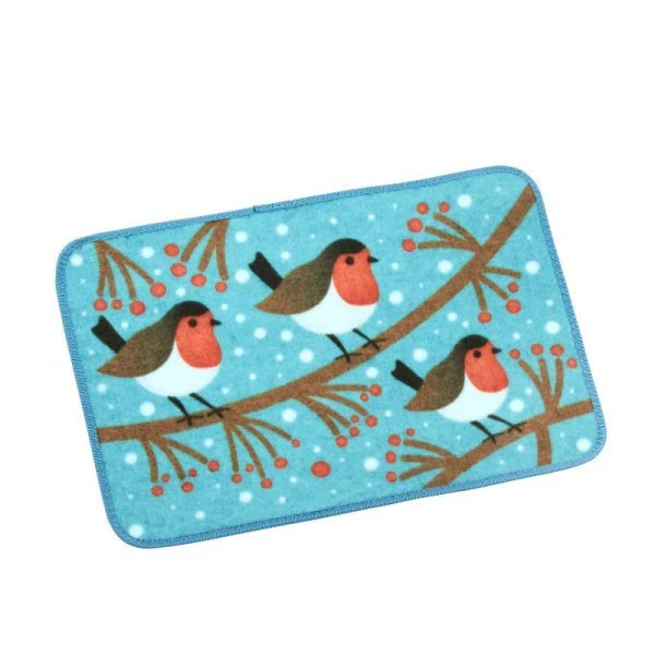 Season's Tweetings Door Mat 40x60cm - Image 2