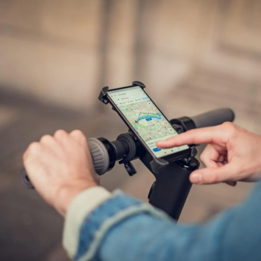 Segway Ninebot Smartphone Phone Holder For Kickscooter Scooter Black - Image 2