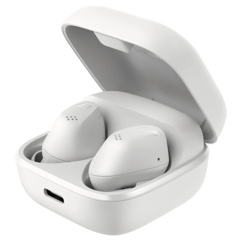 Sennheiser, 700263, Accentum True Wireless Noise-Cancelling Headphones, White