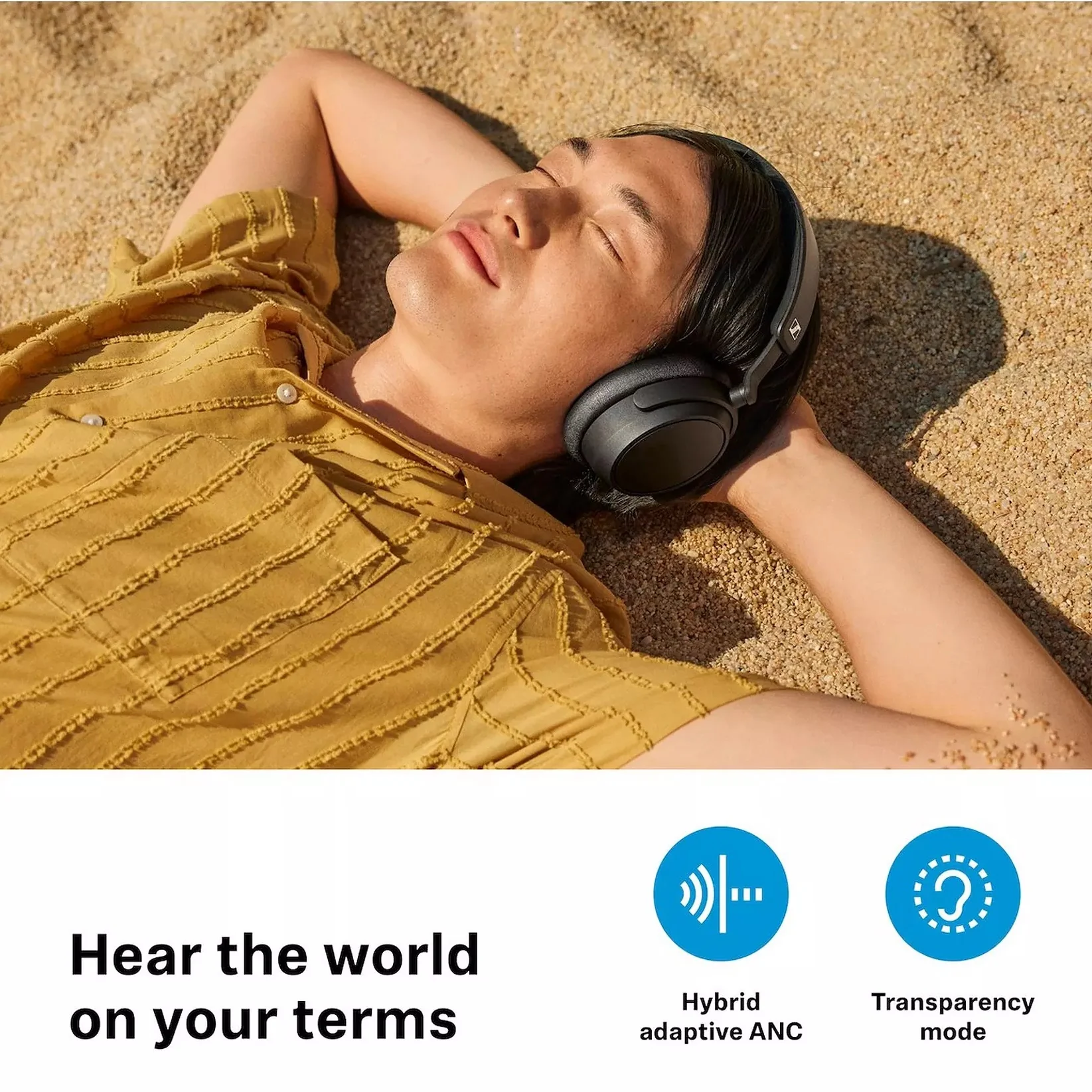 Sennheiser Accentum Plus Wireless Bluetooth Headphones - Image 3
