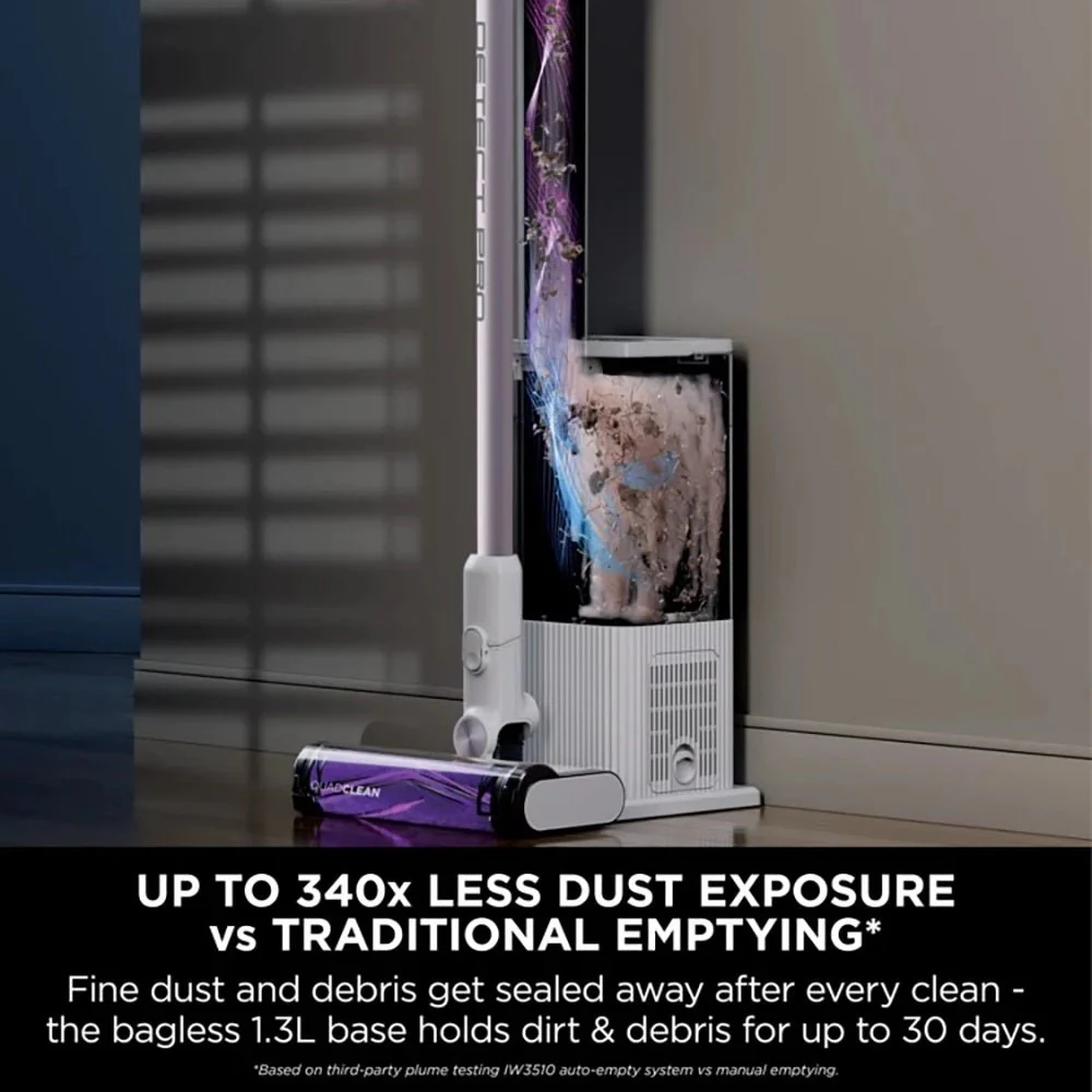 Shark Detect Pro Cordless Vacuum Cleaner Auto-Empty System 1.3L IW3510UK - Image 5
