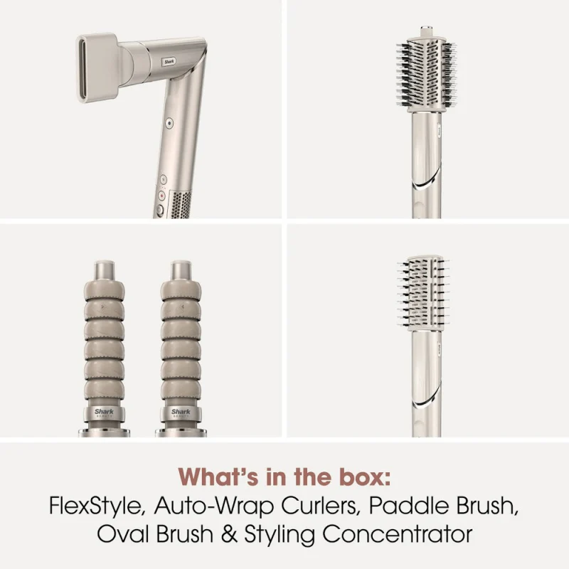 Shark FlexStyle 4-in-1 Air Styler Stone HD436SLUK - Image 3