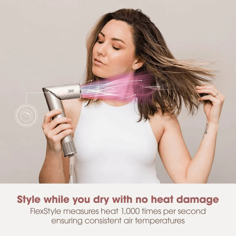 Shark FlexStyle 4-in-1 Air Styler Stone HD436SLUK - Image 5
