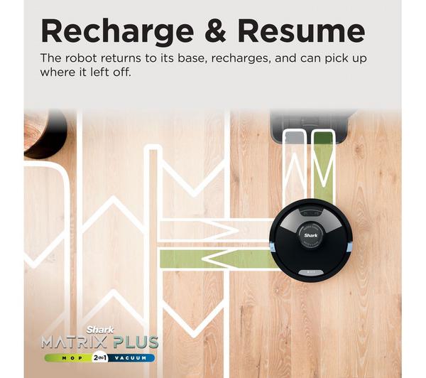 Shark Matrix Plus 2-in-1 Robot Vacuum & Mop - Smart Navigation | RV2620WDUK - Image 4