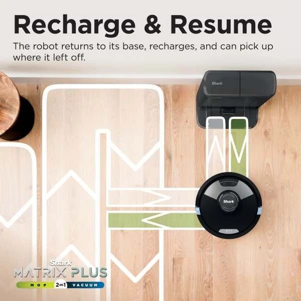 Shark Matrix Plus 2-in-1 Self-Empty Robot Vacuum & Mop RV2620WAUK - Image 4