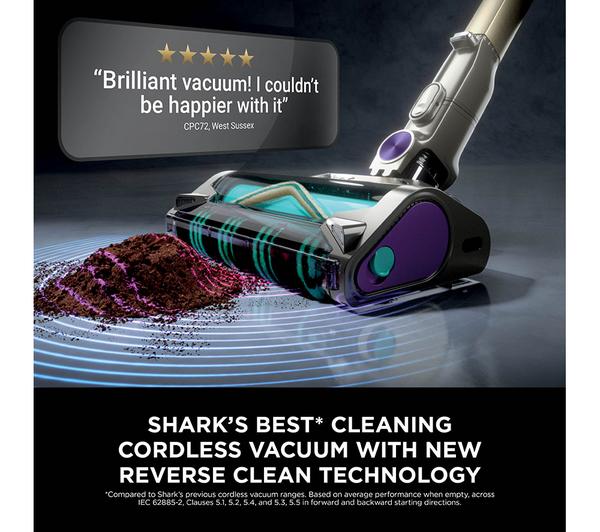 Shark PowerDetect Clean & Empty Cordless Pet Vacuum Cleaner Anti Hair Wrap | IP3251UKT - Image 3