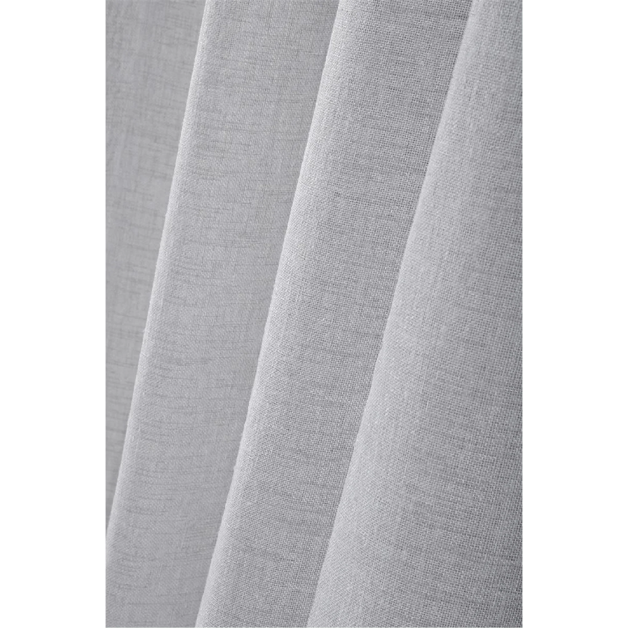 Sheer Curtain Paloma Grey 140 x 260cm - Image 2