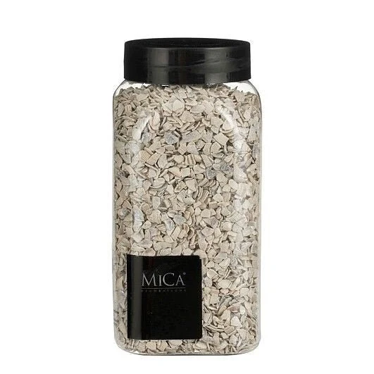 Shell Decorative Stones - 650 ml - White