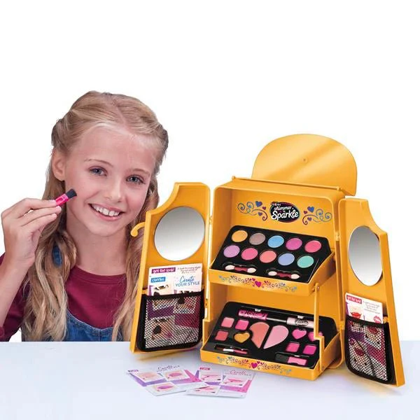 Shimmer N Sparkle All in One Beauty Makeup Backpack - Image 2