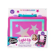 Shimmer & Sparkle Light Up Beauty Case - Image 2