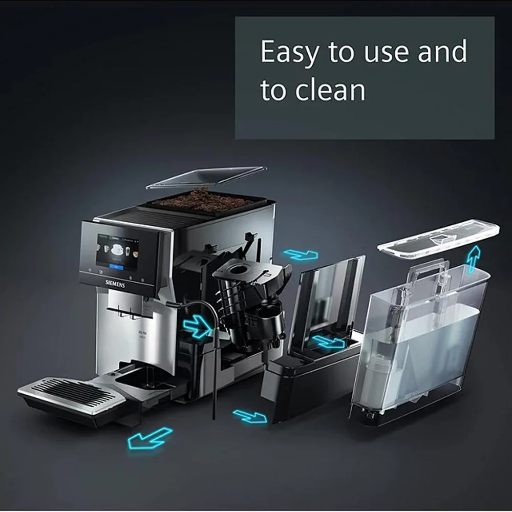 Siemens EQ700 Smart Bean To Cup Coffee Machine Graphite Grey - Image 8