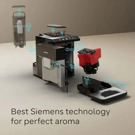 Siemens TP515GB1 Bean to Cup Coffee Machine – Black / Silver - Image 7