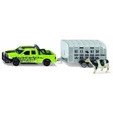 Siku 1:50 Ram 1500 With Livestock Trailer - Image 2