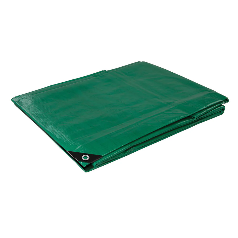 Silverline Heavy Duty Tarpaulin, Cut 3 X 4M / Actual 2.85 X 3.9M