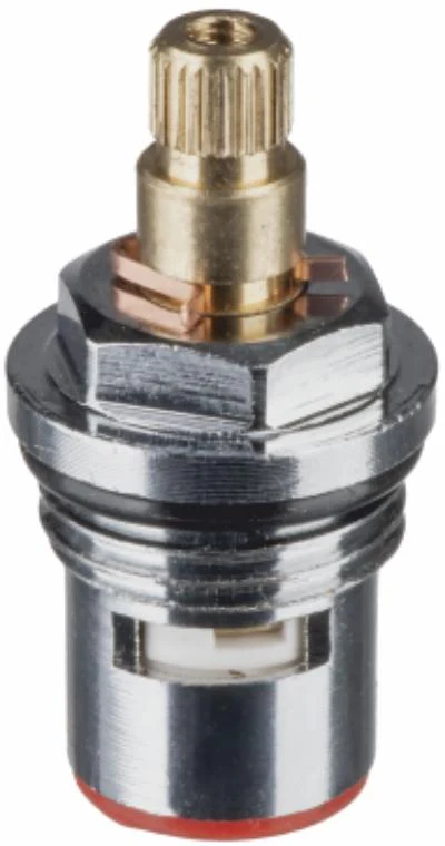 Single 1/2In Repl 1/4 Turn Spindle Red EP12RCD