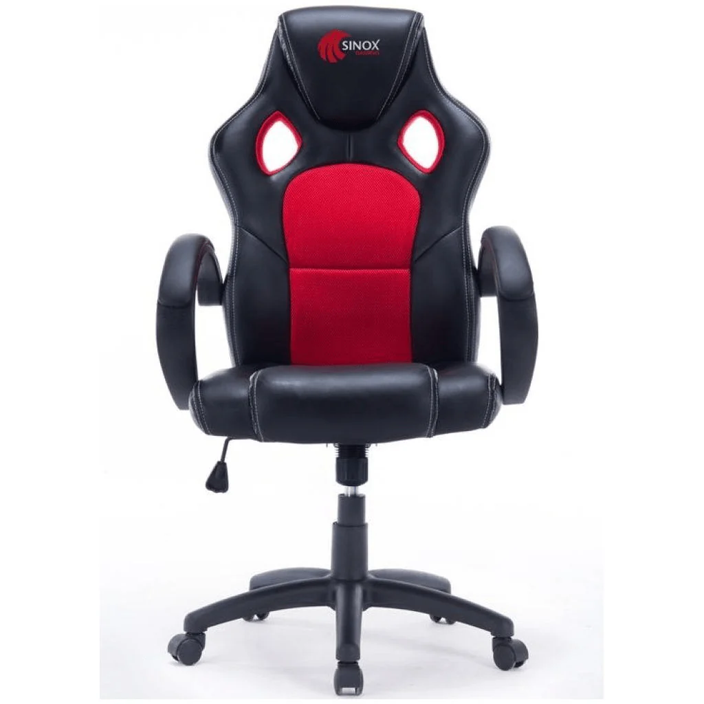 Sinox Gaming Chair Red & Black