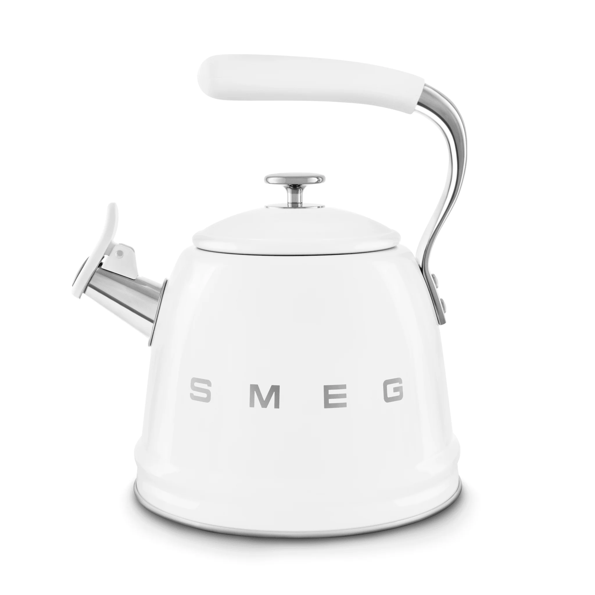 Smeg 50's Style Whistling Kettle 2.3L White | WKF01WH