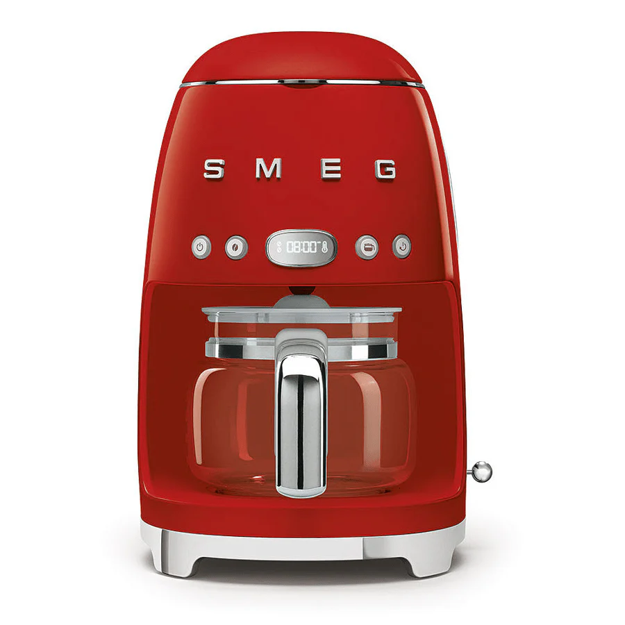 Smeg DCF02RDUK Drip Coffee Machine in Red