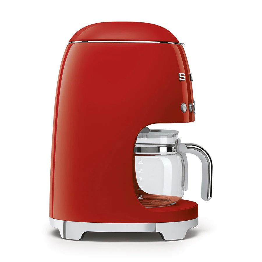 Smeg DCF02RDUK Drip Coffee Machine in Red - Image 3