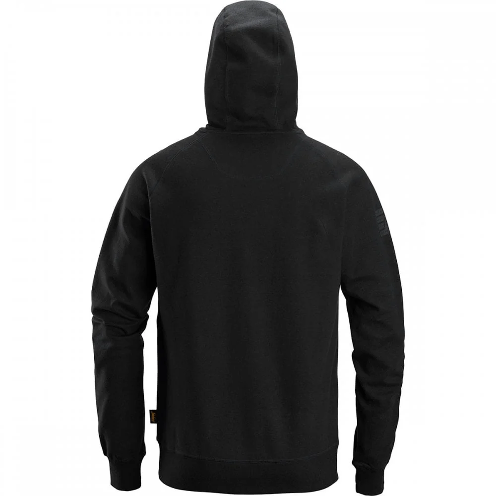 Snickers Logo Hoodie 2894 Black - Size Large - Image 3