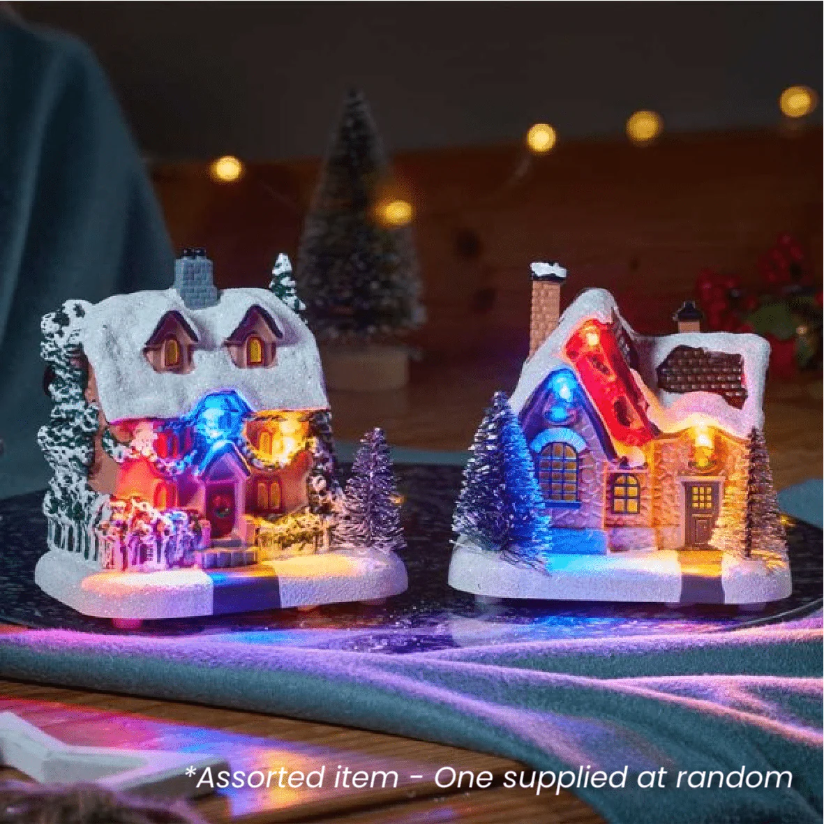 SnowHome SnowScene 11 x 10cm Assorted - One Supplied*