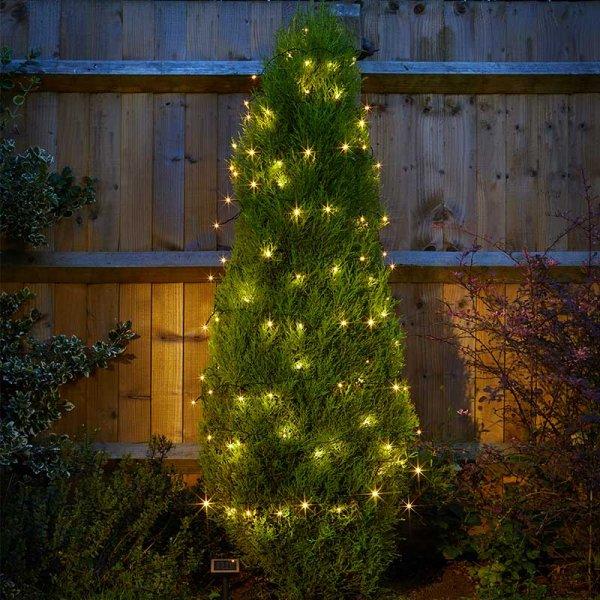 Solar String Lights - 100 Warm White LEDs