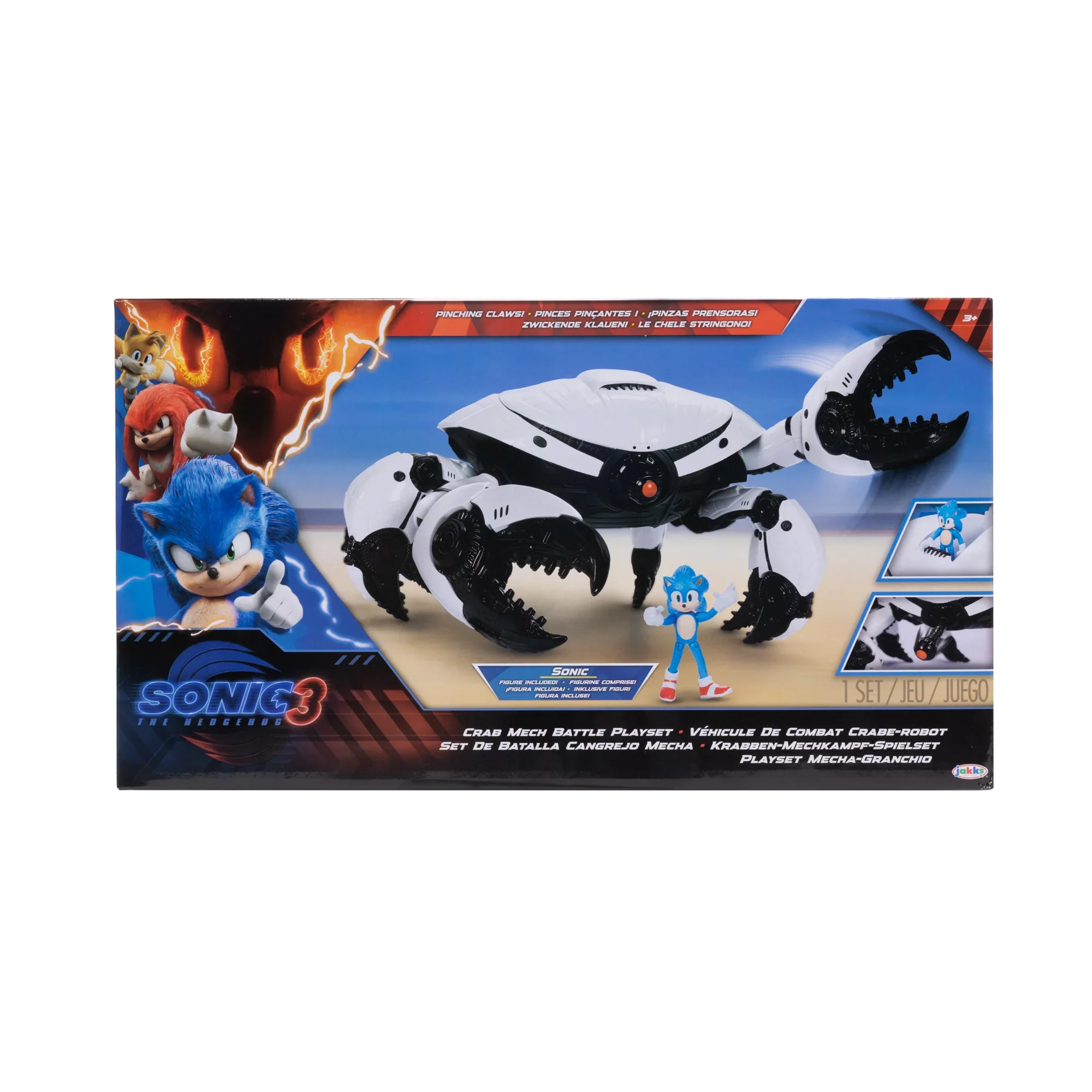 Sonic 3 Movie 2.5in Feature Playset