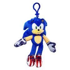 Sonic Clip On Plush Keyring - Assorted Styles - Image 2