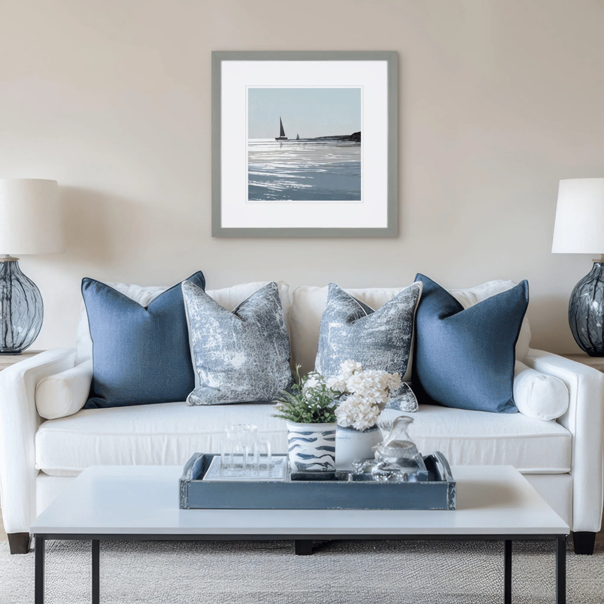 Sparkling Sea Framed Wall Art - Image 2