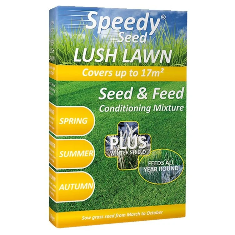 Speedy Seed Lush Lawn Seed & Feed – 1.2Kg