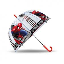 Spiderman Transparent Umbrella 19In