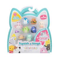 Squishmallows Squish-a-longs 8 Pack Assorted Styles