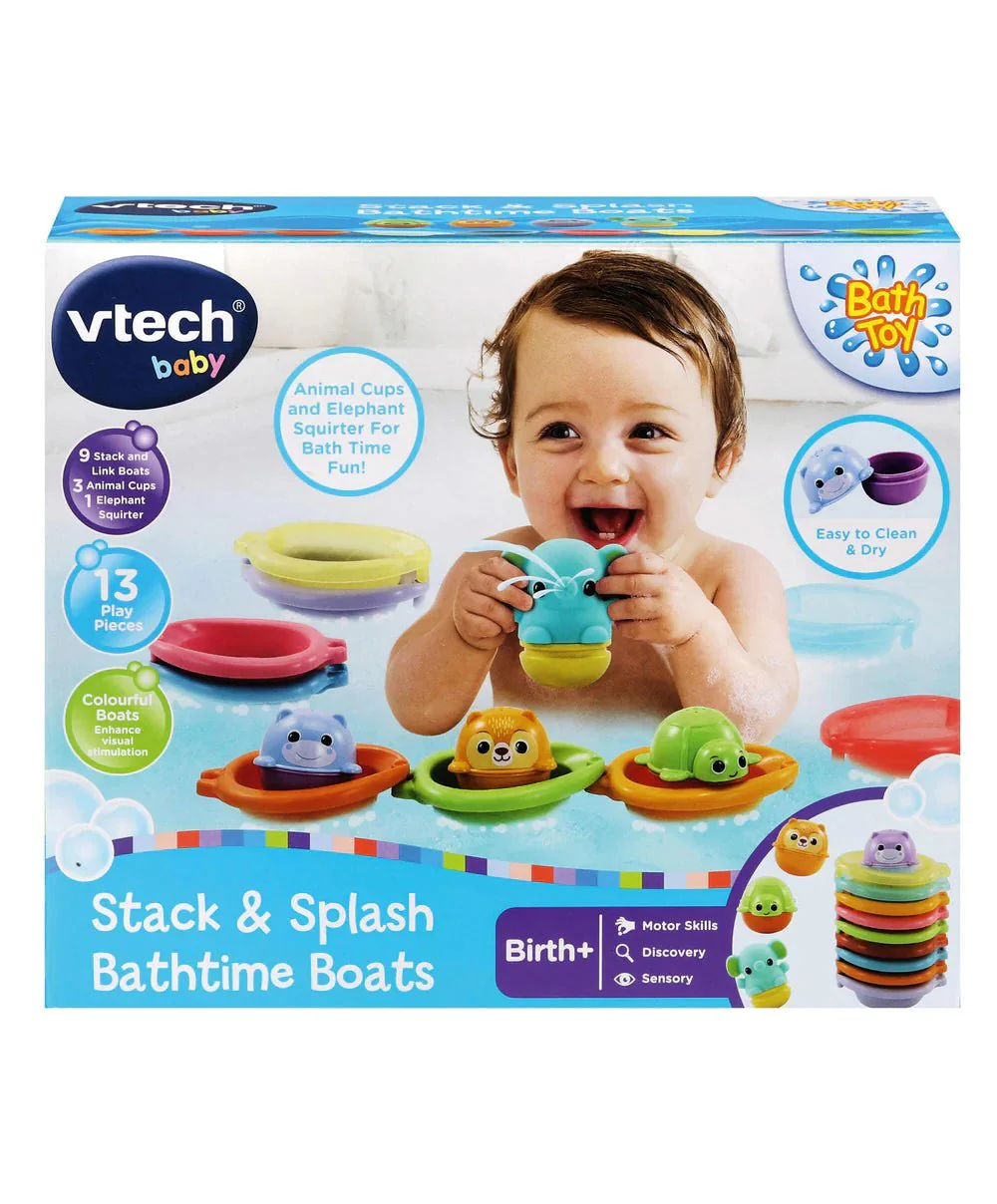 Stack & Splash Bathtime Boats